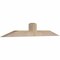 Ekena Millwork Portland Smooth Timber Gable Bracket, Douglas Fir, 48"W x 8"H x 3 1/2"D x 3 1/2"F, 4/12 Pitch GBW048X08X0404POR00SDF - alternate 2